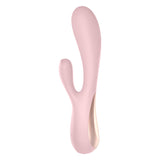Satisfyer Mono Flex - Mauve App Controlled USB Rechargeable Rabbit Vibrator - Image 3