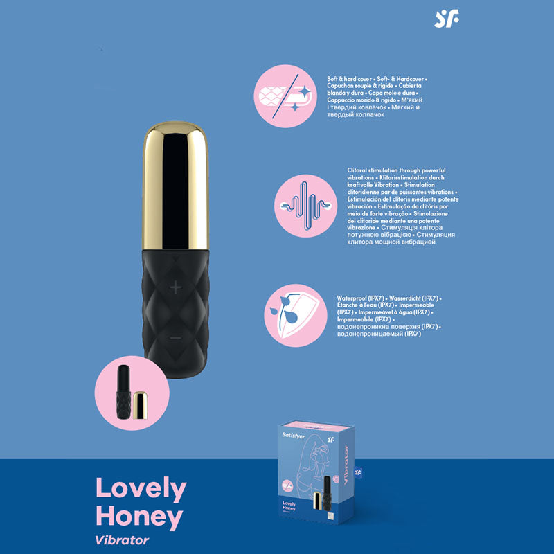 Satisfyer Mini Sparking Darling - Gold/Black Mini Vibrator
