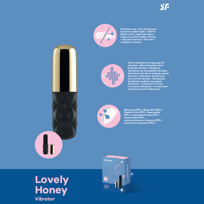 Satisfyer Mini Sparking Darling - Gold/Black Mini Vibrator