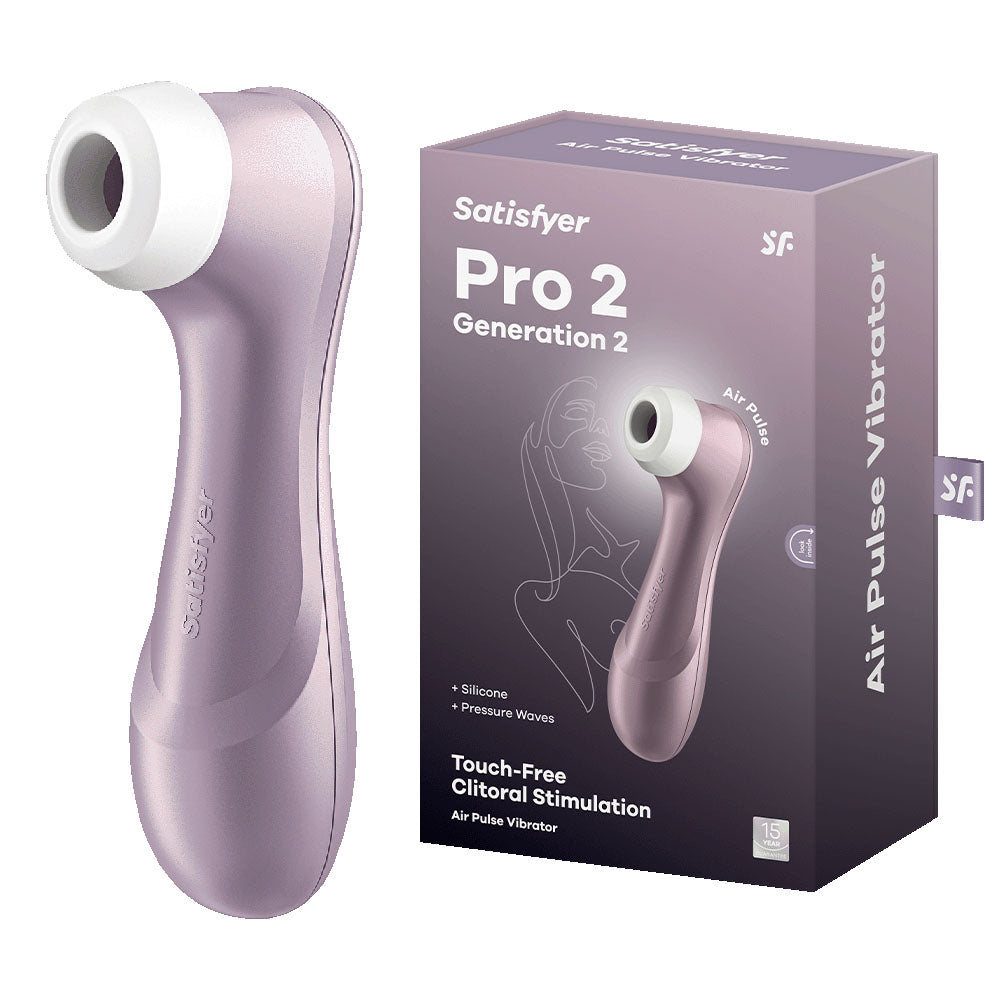 Satisfyer Pro 2 - Touch-Free USB-Rechargeable Clitoral Stimulator - Purple