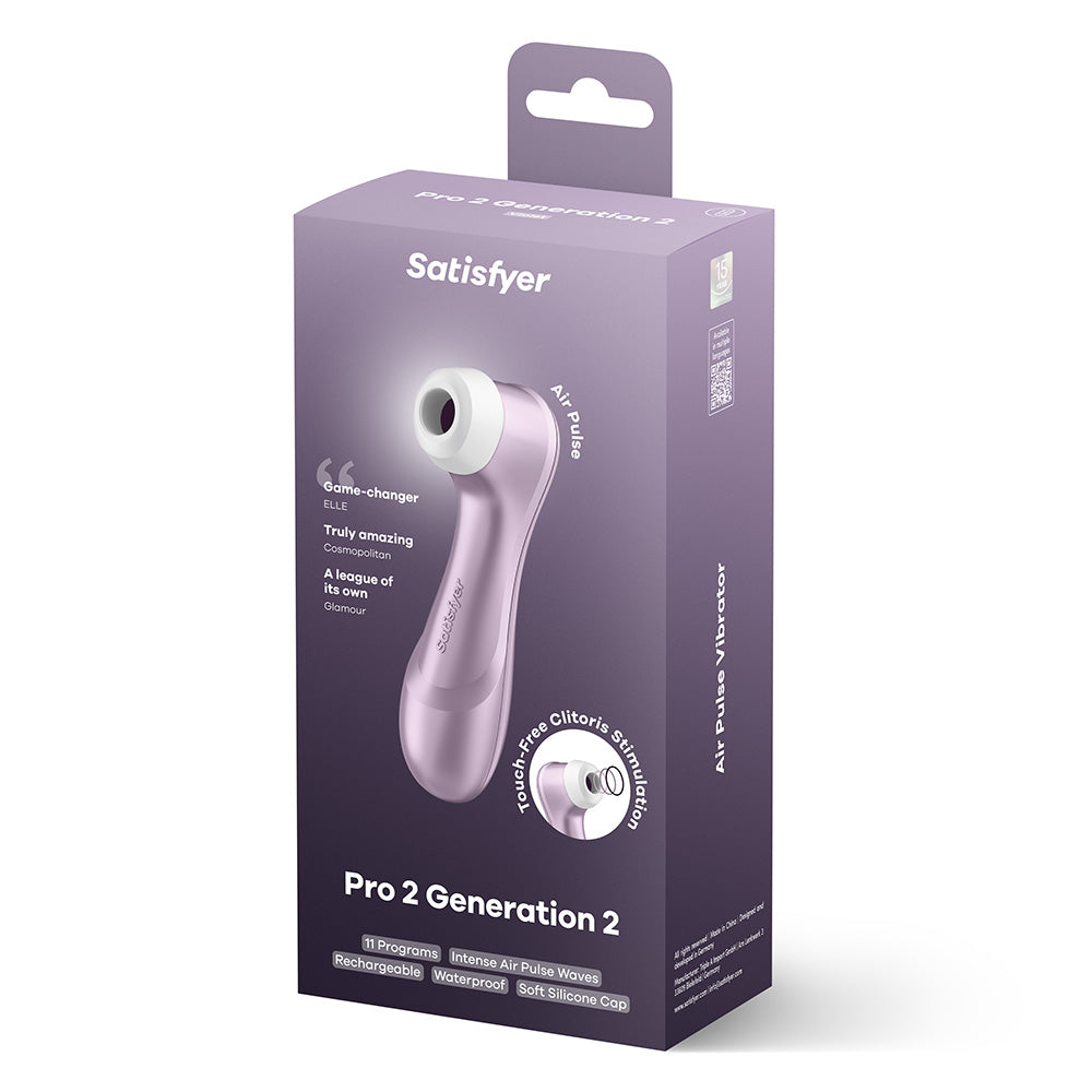 Satisfyer Pro 2 - Touch-Free USB-Rechargeable Clitoral Stimulator
