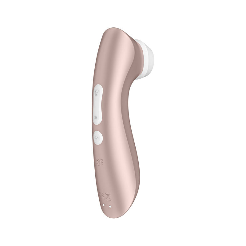 Satisfyer Pro 2+ Rose Gold Clitoral Stimulator with Vibration