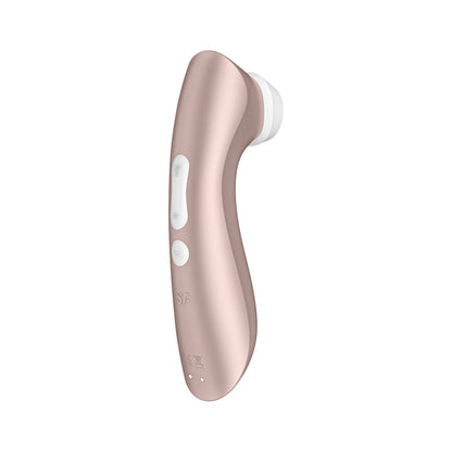 Satisfyer Pro 2+ Rose Gold Clitoral Stimulator with Vibration