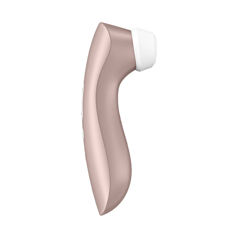 Satisfyer Pro 2+ Rose Gold Clitoral Stimulator with Vibration