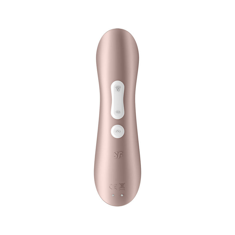 Satisfyer Pro 2+ Rose Gold Clitoral Stimulator with Vibration