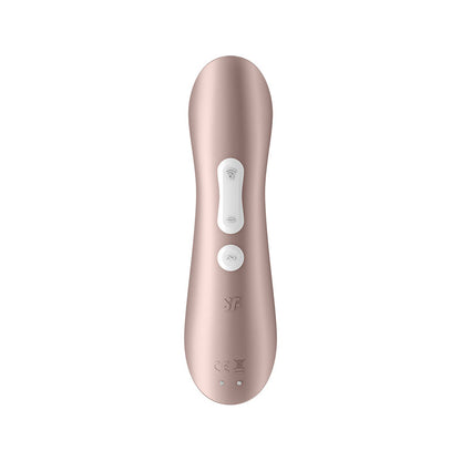 Satisfyer Pro 2+ Rose Gold Clitoral Stimulator with Vibration