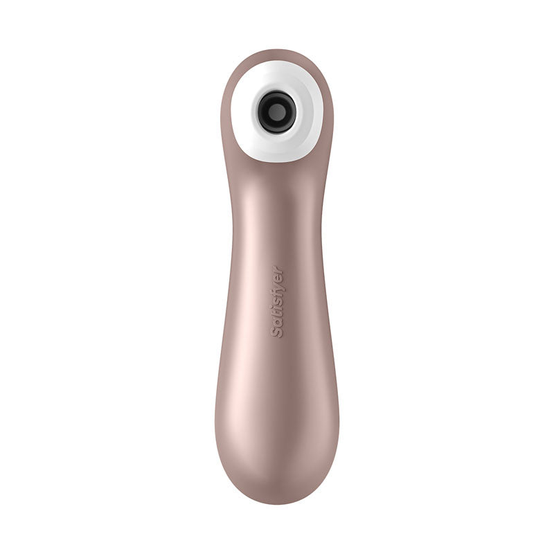 Satisfyer Pro 2+ Rose Gold Clitoral Stimulator with Vibration