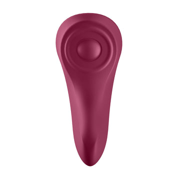 Pink plastic tool on a white background