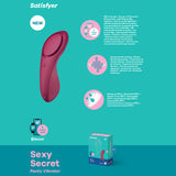 Satisfyer Sexy Secret - App Contolled USB-Rechargeable Panty Vibrator - Image 1