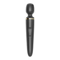 Satisfyer Wand-er Woman Black USB Rechargeable Massager Wand for Ultimate Relaxation