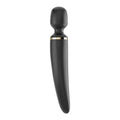 Satisfyer Wand-er Woman Black USB Rechargeable Massager Wand for Ultimate Relaxation