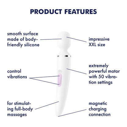 Satisfyer Wand-er Woman Massager Wand for Ultimate Relaxation