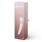 Satisfyer Wand-er Woman - White USB Rechargeable Massager Wand - Image 9