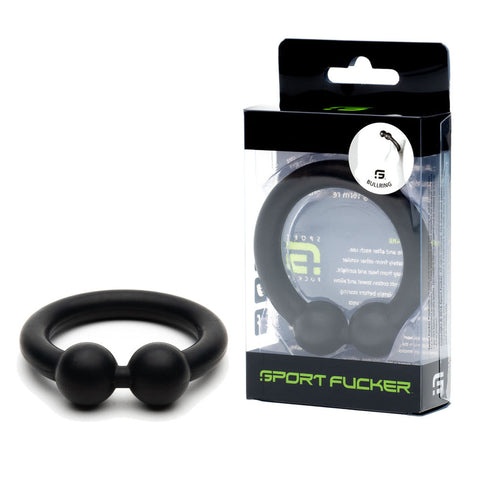Sport Fucker Bullring - Black Cock Ring - Image 1