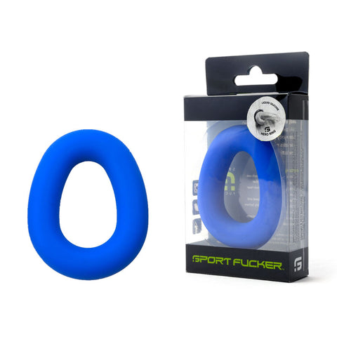 Sport Fucker Hero Ring - Blue - Blue Cock Ring - Image 1