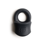 Sport Fucker Baller Ring - Black Liquid Silicone Cock Ring with Ball Stretcher - Image 3