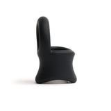 Sport Fucker Baller Ring - Black Liquid Silicone Cock Ring with Ball Stretcher - Image 5