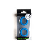 Sport Fucker Ready Rings - Blue Cock Rings - 2 Pack - Image 6