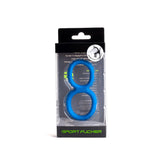 Sport Fucker Enigma Ring - Blue Cock & Ball Ring - Image 3