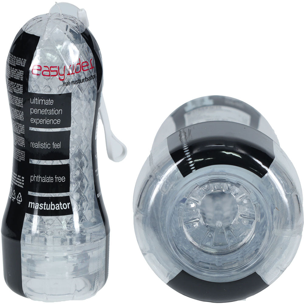 SHOTS Easy Rider Vagina Stroker - Clear