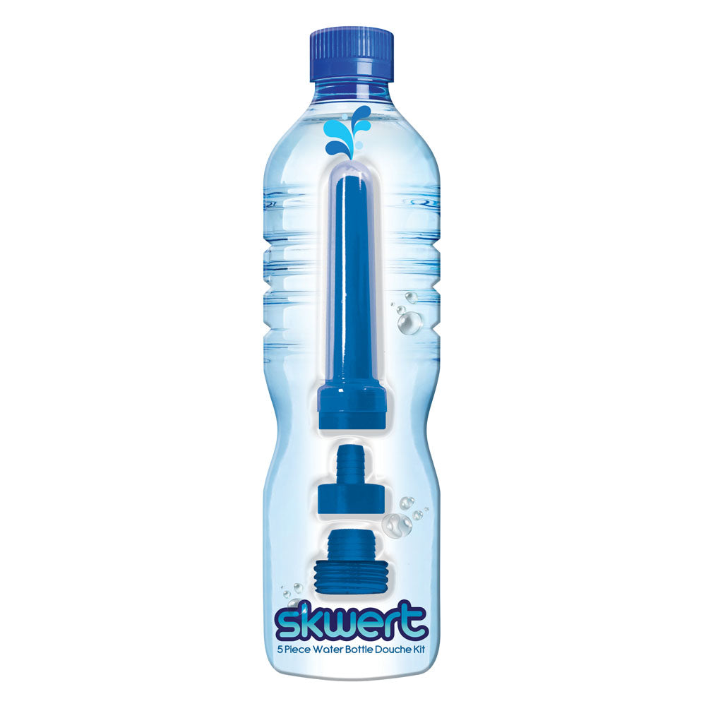 Skwert 5 Piece Water Bottle Douche Kit - 5 Piece Water Bottle Douche