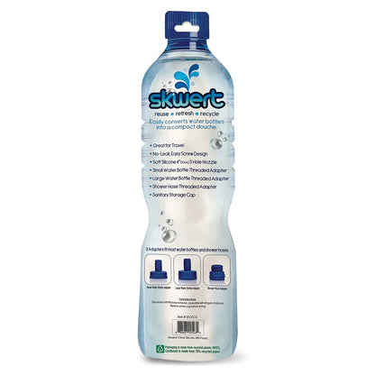 Skwert 5 Piece Water Bottle Douche Kit - 5 Piece Water Bottle Douche