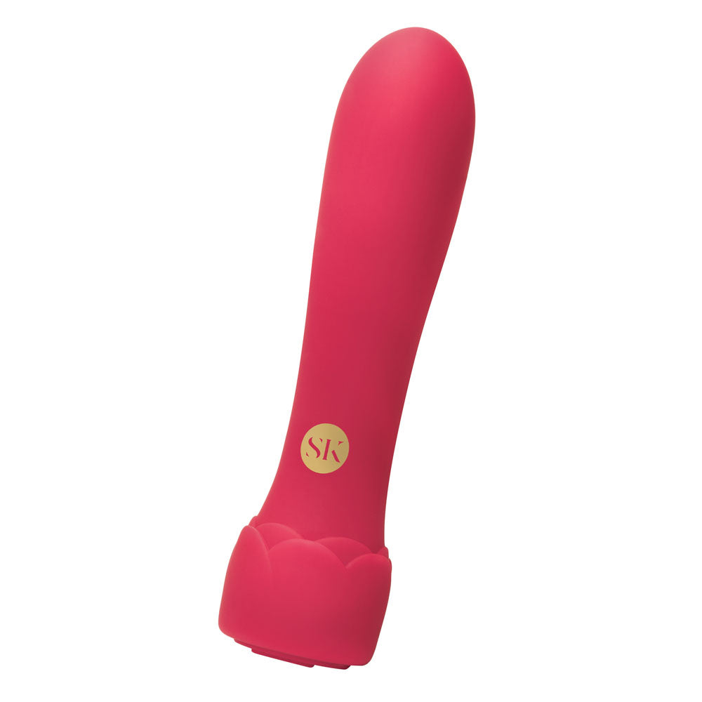 Secret Kisses ROSEGASM Floral Boost Bullet - Red 10.8 cm Bullet