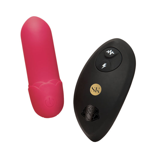 Secret Kisses ROSEGASM Petal Play Mini Bullet Vibe - Red 7.5 cm Bullet