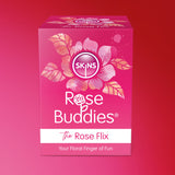 Skins Rose Buddies - The Rose Flix - Pink USB Rechargeable Flicking Rose Stimulator - Image 5