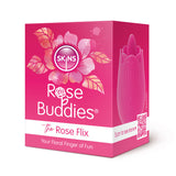 Skins Rose Buddies - The Rose Flix - Pink USB Rechargeable Flicking Rose Stimulator - Image 7