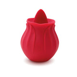 Skins Rose Buddies - The Rose Lix - Red USB Rechargeable Flicking Rose Stimulator - Image 2