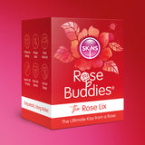 Skins Rose Buddies - The Rose Lix - Red USB Rechargeable Flicking Rose Stimulator - Image 3
