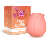 Skins Rose Buddies - The Rose Purrz - Light Pink USB Rechargeable Pulsing Rose Stimulator - Image 1