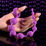Selopa BEADED ADVENTURE - Purple 35.5 cm Anal Beads - Image 4