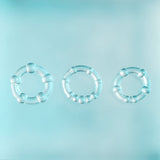 Selopa ERECTION RINGS - Clear Cock Rings - Set of 3 - Image 3