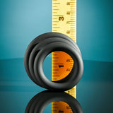 Selopa 3 RING CIRCUS - Black Cock Rings - Set of 3 Sizes - Image 7