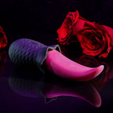 Selopa TONGUE TEASER - Pink/Black USB Rechargeable Vibrating Tongue Stimulator - Image 2