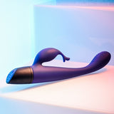 Selopa PLUM PASSION - Purple 18.3 cm USB Rechargeable Rabbit Vibrator - Image 5