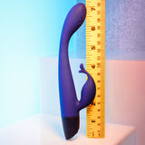 Selopa PLUM PASSION - Purple 18.3 cm USB Rechargeable Rabbit Vibrator - Image 7