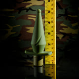 Selopa THE PRIVATE - Green 13 cm USB Rechargeable Vibrating Butt Plug - Image 7