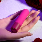 Selopa TINY TEMPTATION - Pink 9.2 cm USB Rechargeable Bullet - Image 3