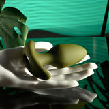 Selopa THE COLONEL - Green 10.1 cm USB Rechargeable Vibrating Butt Plug with Wireless Remote - Image 6