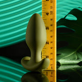 Selopa THE COLONEL - Green 10.1 cm USB Rechargeable Vibrating Butt Plug with Wireless Remote - Image 7