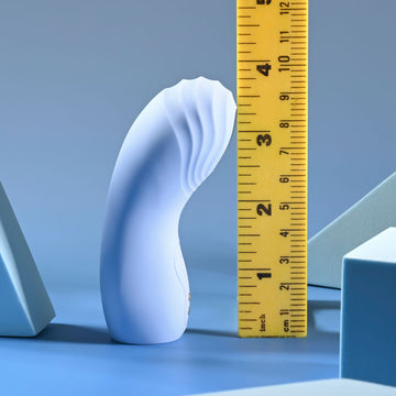 Selopa GOOD POINT - Purple USB Rechargeable Hollow Vibrating Finger Stimulator