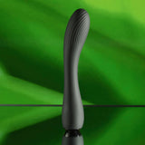 Selopa MIDNIGHT MAGIC - Black 20.2 cm USB Rechargeable Vibrator - Image 2