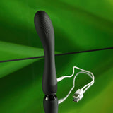 Selopa MIDNIGHT MAGIC - Black 20.2 cm USB Rechargeable Vibrator - Image 9