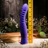 Selopa TRIXXXIE - Purple 22.2 cm USB Rechargeable Vibrator - Image 7