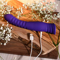 Selopa TRIXXXIE - Purple 22.2 cm USB Rechargeable Vibrator