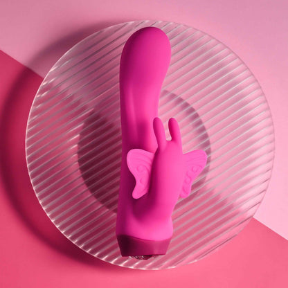 Selopa BUTTERFLY LOVE - Pink 13.8 cm Butterfly Vibrator