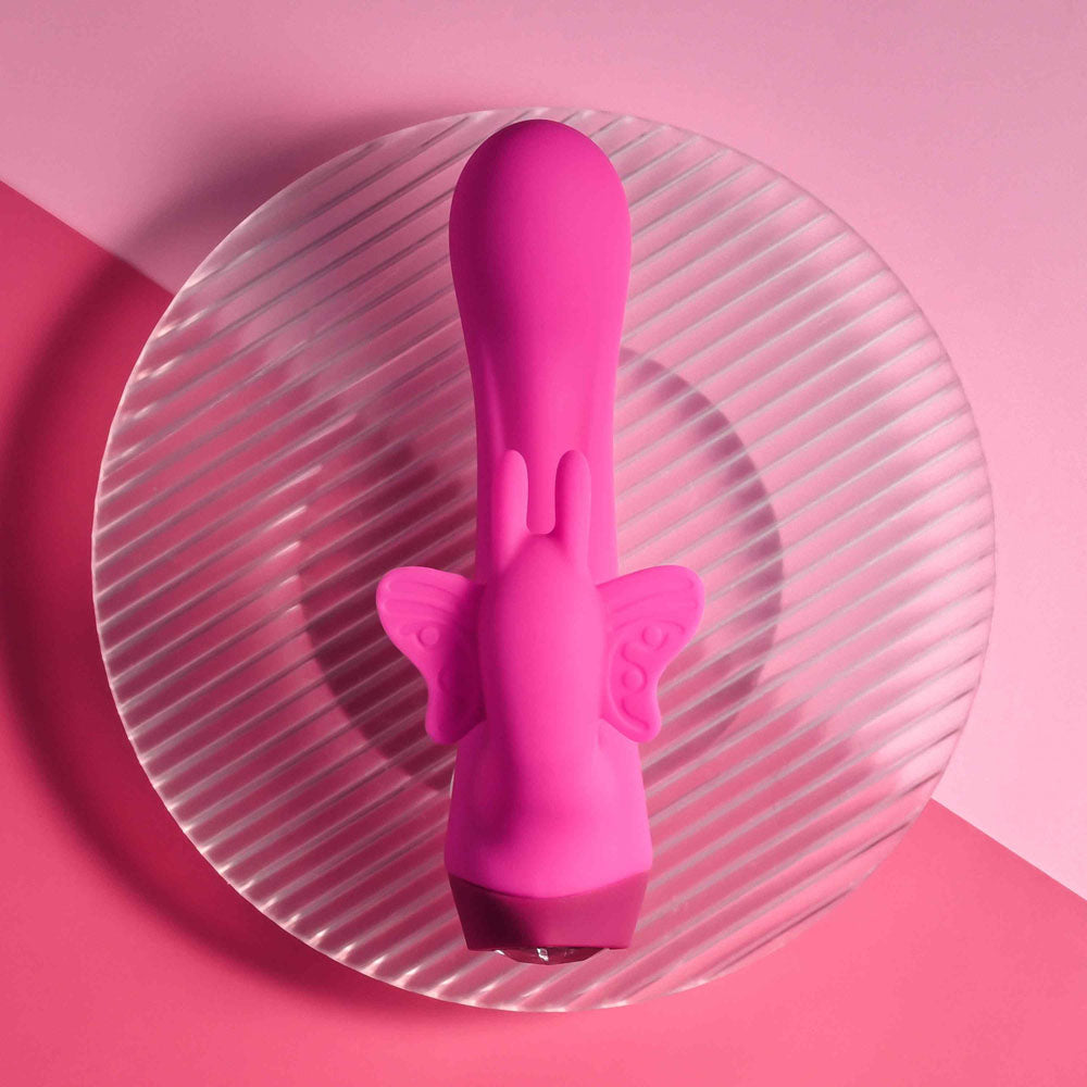 Selopa BUTTERFLY LOVE - Pink 13.8 cm Butterfly Vibrator